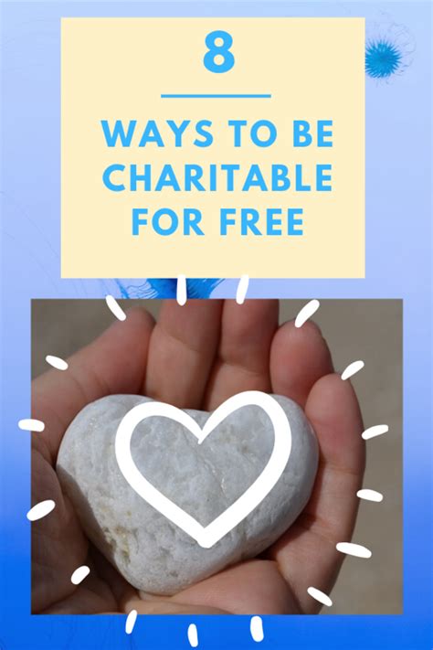 8 Ways To Be Charitable Without Spending Money Soapboxie