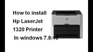 If you need any help while downloading your driver, then please contact us. Hp Laserjet 1320 Driver For Windows 8.1 - dwnloadavenue