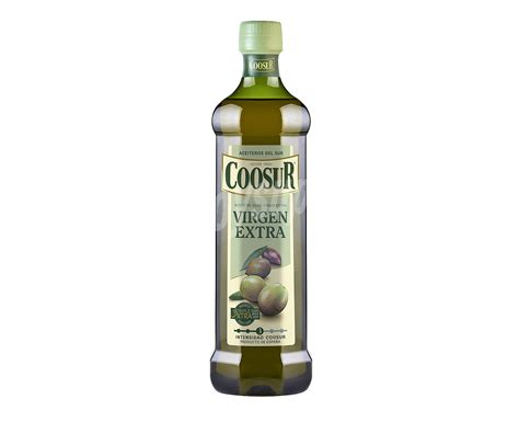 coosur aceite de oliva virgen extra botella de 1 l