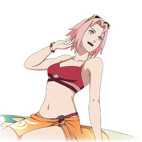 Haruno Sakura Naruto Series Naruto Shippuuden Official Art 1girl Bare Arms Bare Legs