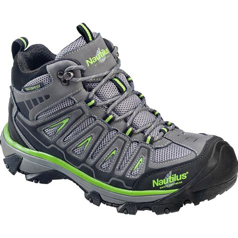 Buy mens safety shoes and get the best deals at the lowest prices on ebay! Men's Steel Toe Waterproof Gray Green Work Hiker, Nautilus