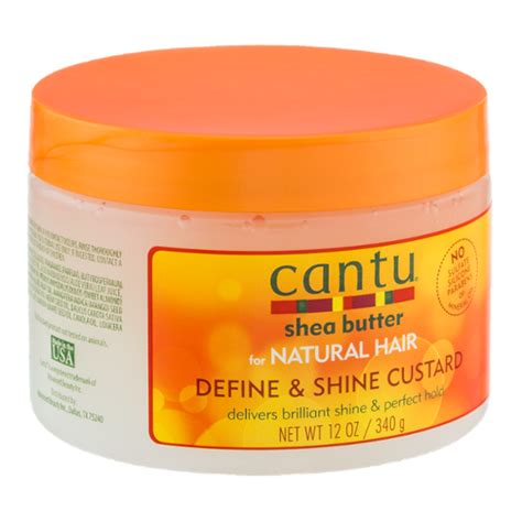 Cantu Shea Butter For Natural Hair Define And Shine Custard Reviews 2021