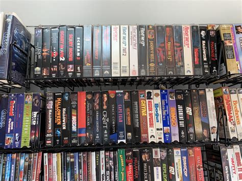 Old Vhs Tapes At A Small Town Goodwill Rnostalgia