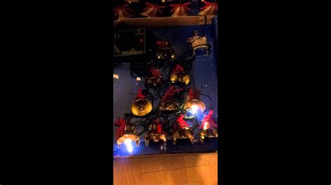 Mr Christmas 10 Lighted Musical Brass Bells Youtube