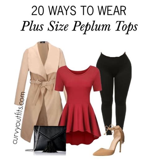 A Peplum Top Is The Ultimate Shirt For Curvy Ladies Because It Covers