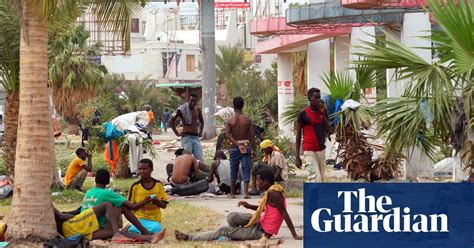 Walking Through A War Zone Ethiopians Heading For Saudi In Pictures