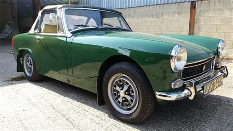 1970h Mg Midget Mkiii In British Racing Green Mike Authers Classics