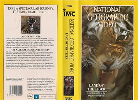 National Geographic Land Of The Tiger Uk Dvd And Blu Ray