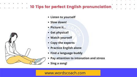 10 Tips For Perfect English Pronunciation Word Coach