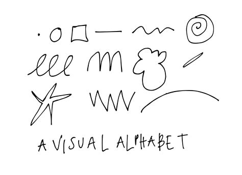 Doodling With A Visual Alphabet Thinsilence