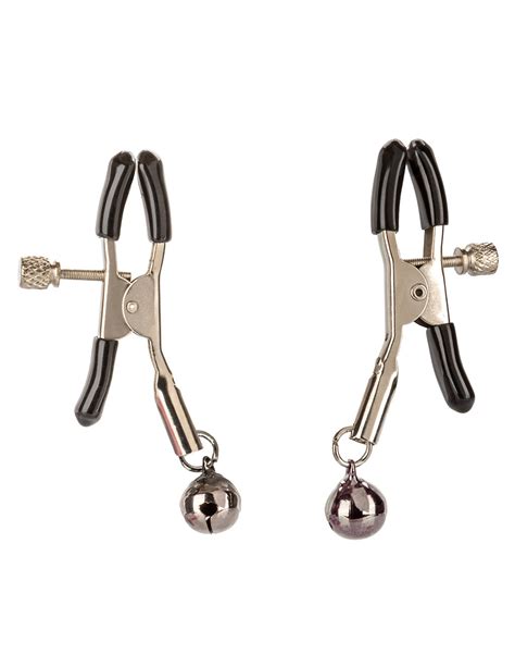 Hustler Pleasure Nipple Clamps With Bells Wholese Sex Doll Hot Sale