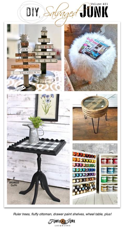 Diy Salvaged Junk Projects 401funky Junk Interiors