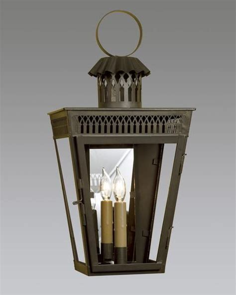 Pierced Ruffled Covered Top Lantern Lewm 31 Antique Outdoor Lighting