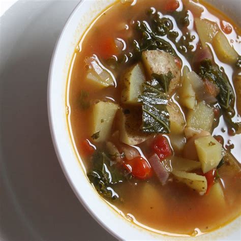 Vegetarian Kale Soup Recipe Allrecipes