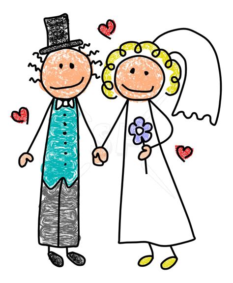 Bride And Groom Clip Art Free Clipart Images