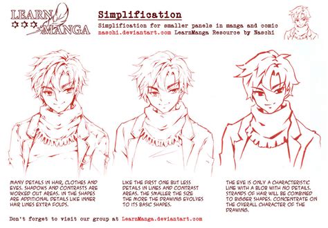 Learn Manga Simplification By Naschi On Deviantart