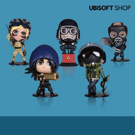 Ubisoft Rainbow Six Siege Collection Chibi Series 2 Set 6pcs