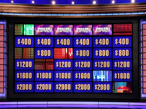 Double Jeopardy Board