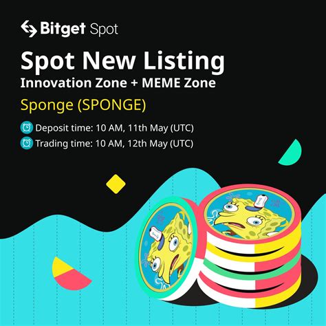 Sponge On Twitter Rt Bitgetglobal 🆕 Spot New Listing Bitget Will List Spongeusdt Trading