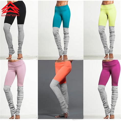 Syprem Hot Sell Six Colors Women Yoga Leggings Fitness Skinny Slim Gym Dry Fit Pants Female Sexy