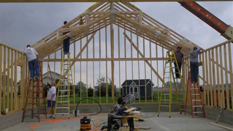 Our attic trusses are all bespoke and can be built in a range of shape variations and profiles to suit the specification of your attic conversion. 12' Sissor Truss. http://www.garagejournal.com/forum ...