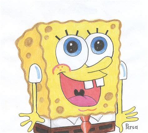 Spongebob With Big Smile D By Spongepersa On Deviantart Spongebob