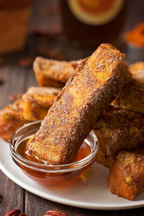 Pumpkin French Toast Sticks Life Made Simple