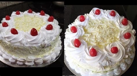 Which mode should i use to bake cakes in a. White forest cake ഇതുപോലെ try ചെയ്യൂ 1kgwhite forest cake ...