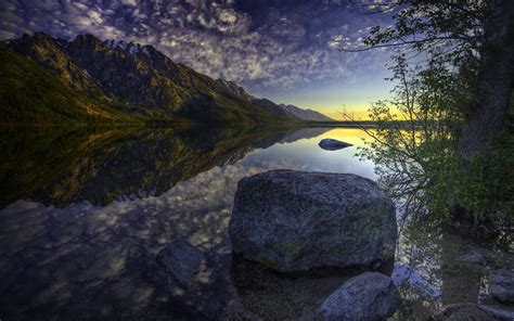 Mountains Landscapes Nature Hdr Photography Reflections Wallpapers