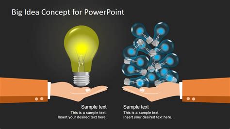 Big Idea Concept Design For Powerpoint Slidemodel