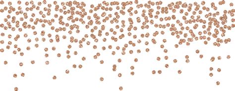 Download Rose Gold Confetti Rose Gold Glitter Png Full Size Png