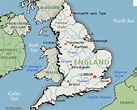 Mapa da Inglaterra - características e limites geográficos