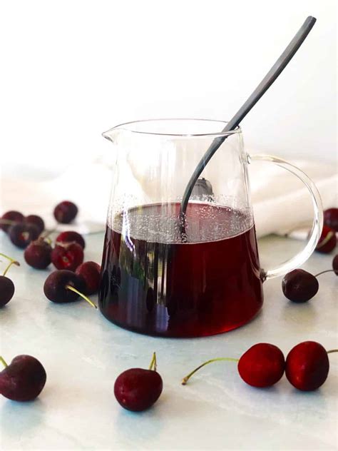 Sweet Cherry Simple Syrup Keeping It Simple Blog