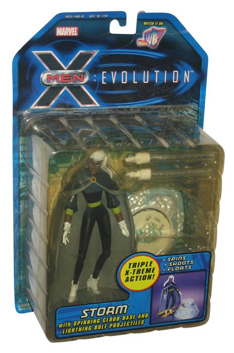 Marvel X Men Evolution Toy Biz 2001 Storm Figure W Cloud Base