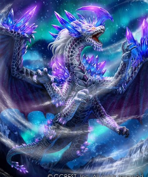 A Blue And Purple Dragon With Its Mouth Open
