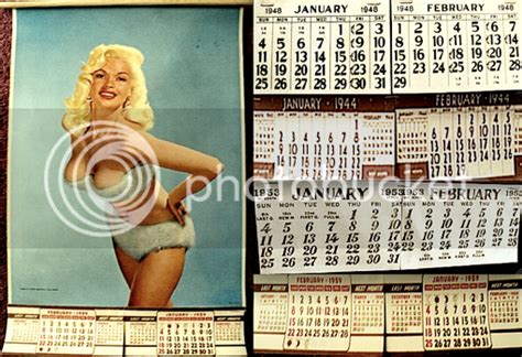 Marilyn Monroe Ad Calendar Golden Dreams Pinup VTG Original Litho