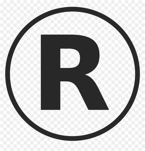 Transparent R Symbol Png Copyright R Logo Png Download Vhv