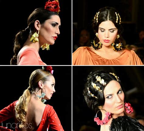 Flamenco Frisur Peinados Peinado Y Maquillaje Peinado Flamenca