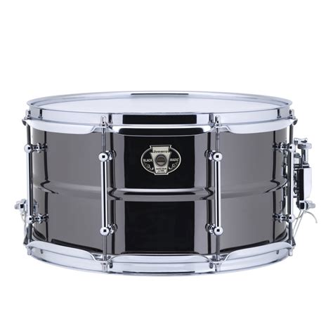 Ludwig 14 X 8 Black Magic Snare Drum Wchrome Hardware At Gear4music