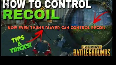 How To Control Recoil In Pubg Mobile Lite Youtube