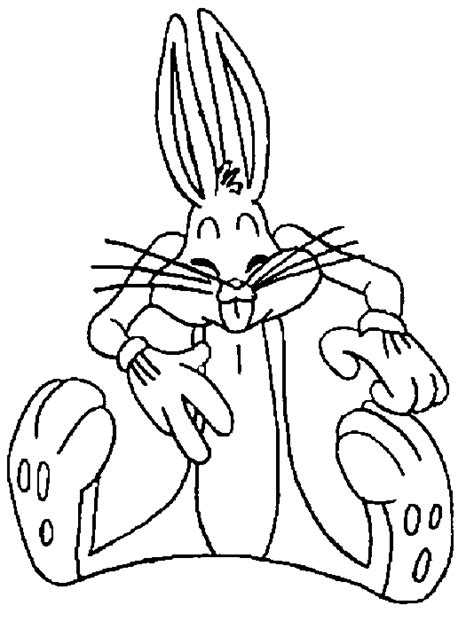 Bugs Bunny Free Coloring Pages