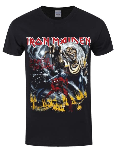 Maybe you would like to learn more about one of these? Iron Maiden Number Of The Beast Men's Black T-Shirt - Buy ...