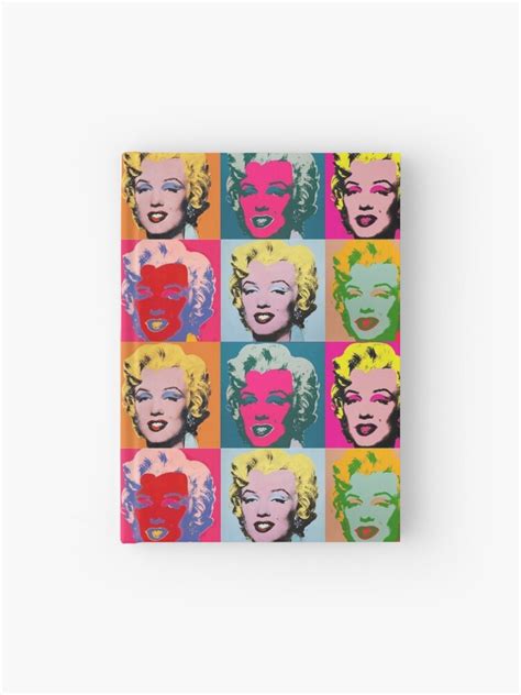 Marilyn Monroe Andy Warhol Marilyn Diptych Pop Art Spiral Notebook