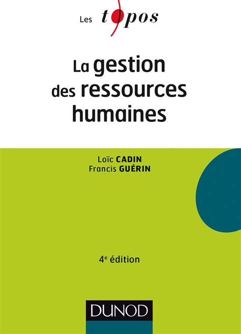 La Gestion Des Ressources Humaines Livre Et Ebook Ressources Humaines