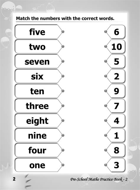 A worksheet can be equipped for any subject. Pre-School Maths Practice Book 2 (Age 4-6) | OpenSchoolbag
