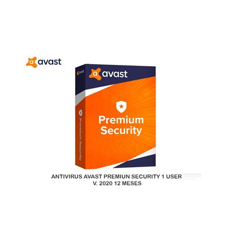 Antivirus Avast Premiun Security 1 User V 2020 12 Meses