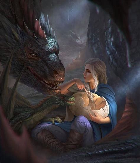 An Image Of A Woman Sitting Next To A Dragon On Top Of A Bed With The Caption Monsters Clubs