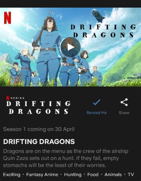 discover more than 78 drifting dragons anime best vn