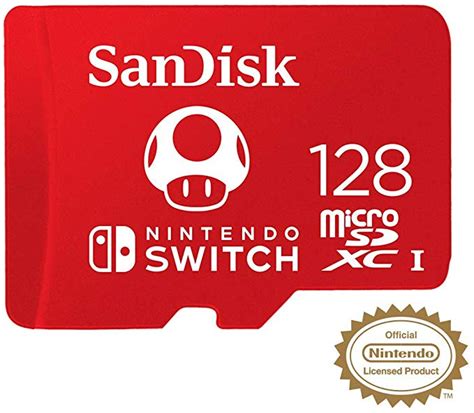 Room to explore add up to 512gb 1 of storage to your nintendo switch in a matter of seconds, and rest easy knowing you have room for your favorite games. Amazon.com: SanDisk 128GB MicroSDXC UHS-I Memory Card for Nintendo Switch - SDSQXAO-128G-GNCZN ...