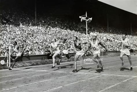 Sport 1948 Olympic Games London England Mens 100 Metres Final